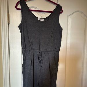CBRAND Gray Casual Sleeveless Jumpsuit
